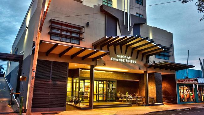 Rydges Mackay Suites on Gregory St in the central Queensland city.