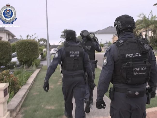 Marrickville shooting, Task Force Magnus search warrants. Picture: NSW Police