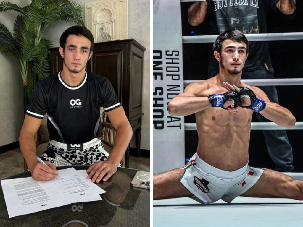 Abdurashidov’s MMA career must be in major doubt. Photos: Instagram