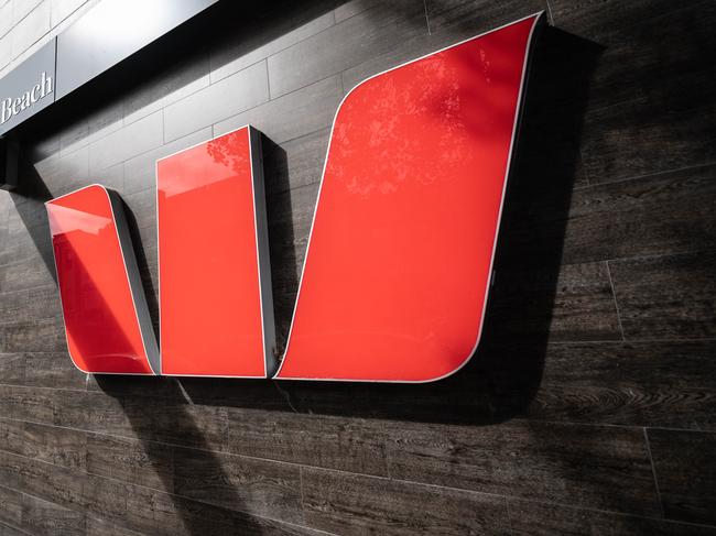 SYDNEY, AUSTRALIA - NewsWire Photos November 29, 2020: A general view of Westpac signage at a branch in Bondi Beach, Sydney. Picture: NCA NewsWire / James Gourley