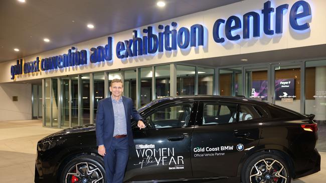 Adam OBrien at the Gold Coast Bulletin Women of the Year Awards 2024 launch at Gold Coast Convention and Exhibition Centre. Picture, Portia Large.