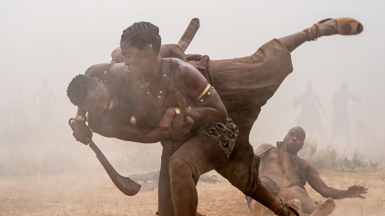 The Woman King has propulsive action sequences. Picture: Sony