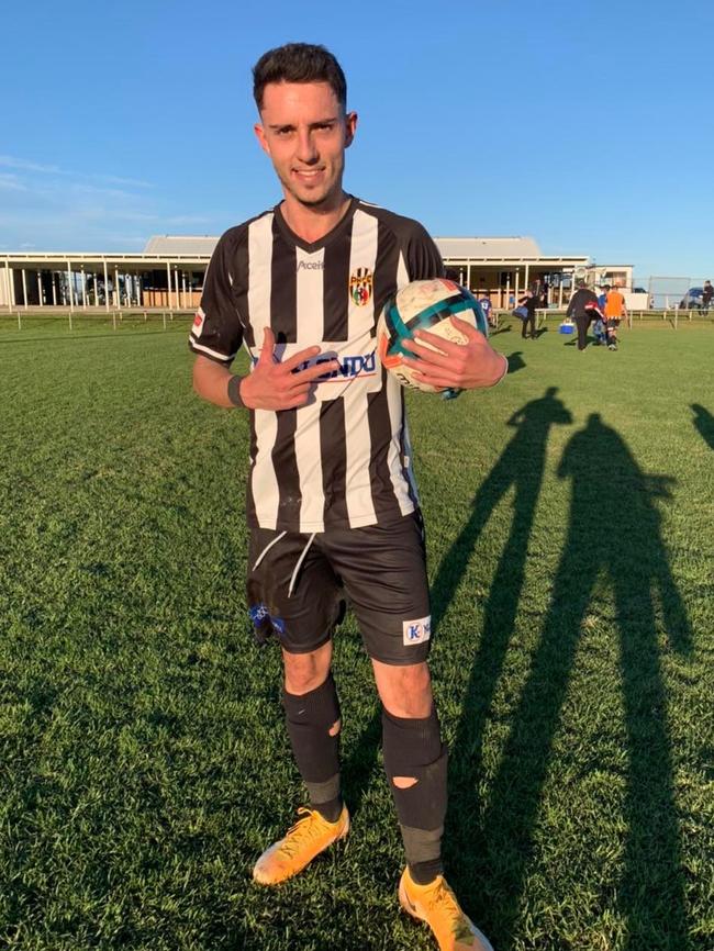 Jordan Nikolovski of Port Kembla FC. Photo: Port Kembla FC