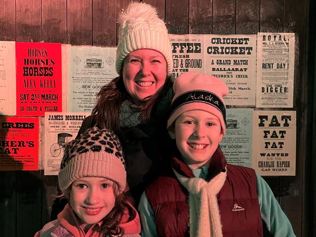 Charlotte, Gaye, and Amelia.