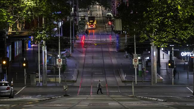 The ‘health advice’ in Melbourne was enacted in ways it was not elsewhere. Picture: Getty Images