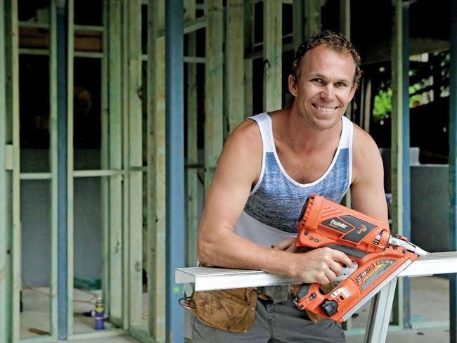 Winner … tradies. Picture: Luke Marsden