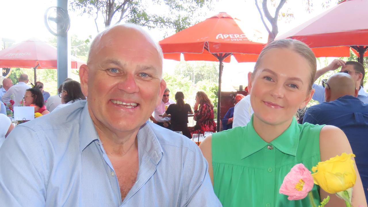 Richard Dixon and Sam Hempstead at The Normanby Melbourne Cup event.