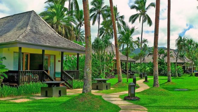 Enjoy luxury island accommodation at The Naviti Resort for 49 per cent off. Picture: Luxury Escapes