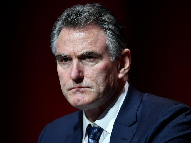 NAB boss Ross McEwan. Picture: AAP