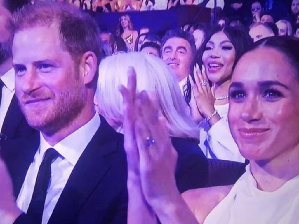 Prince Harry and Meghan Markle at the 2024 ESPY Awards.