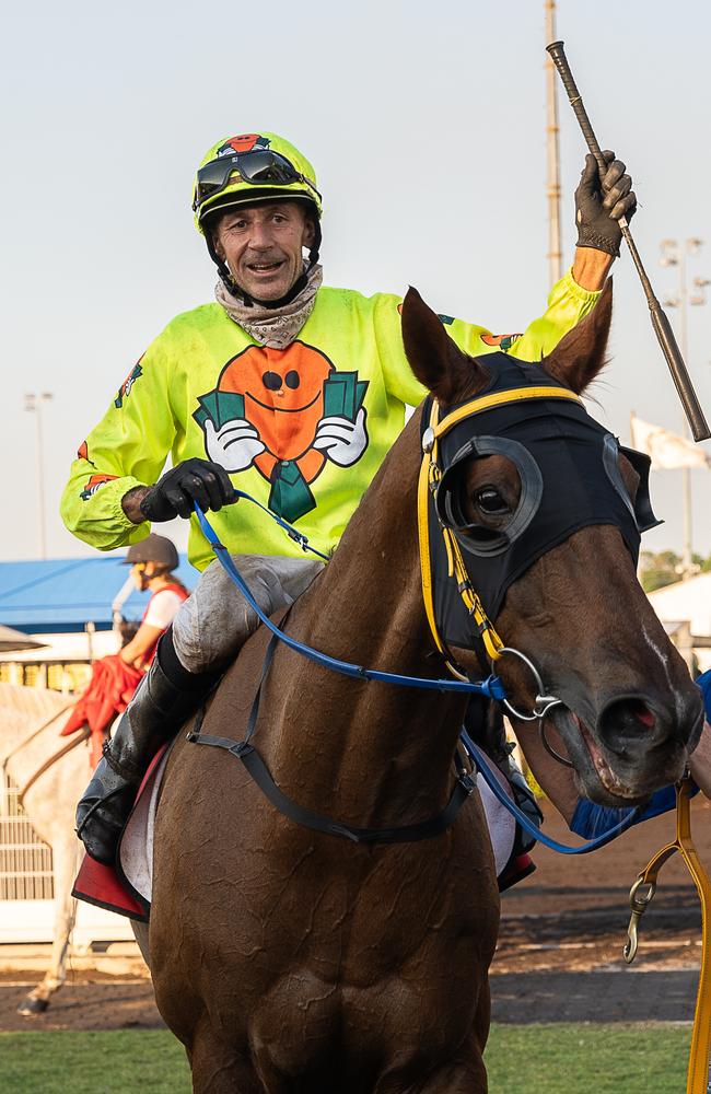 Paul Shiers winner of Darwin Cup at the 2023 Darwin Cup. Picture: Pema Tamang Pakhrin