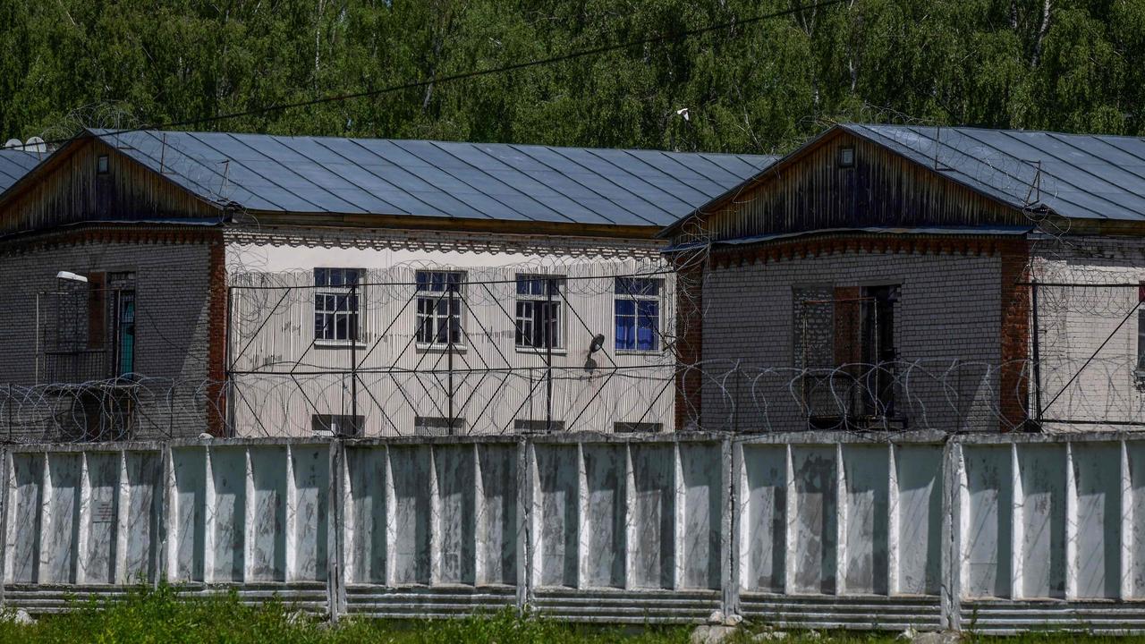 Penal colony IK-6 where jailed Kremlin critic Alexei Navalny was transferred to in March 2022, near the village of Melekhovo outside the town of Vladimir, where opposition leader Alexei Navalny was on trial. (Photo by Natalia KOLESNIKOVA / AFP)