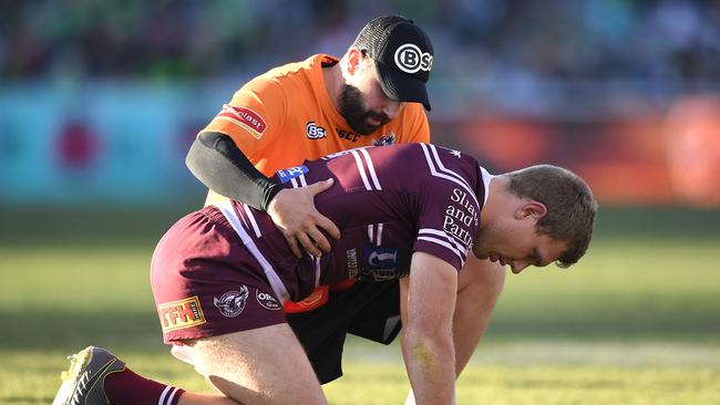 NRL players who leave a “bubble” for injury treatment before returning would be forced to stand down and isolate for two weeks. Picture: AAP