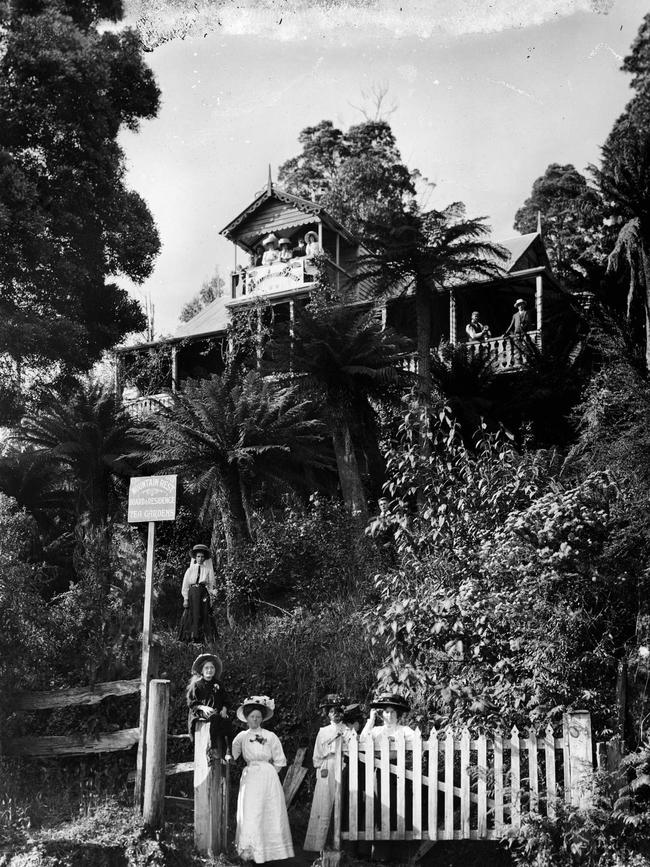 Rostrevor in the early days. Picture: Fletchers Yarra Ranges