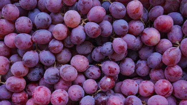 Red grapes boost immunity. Picture: istock