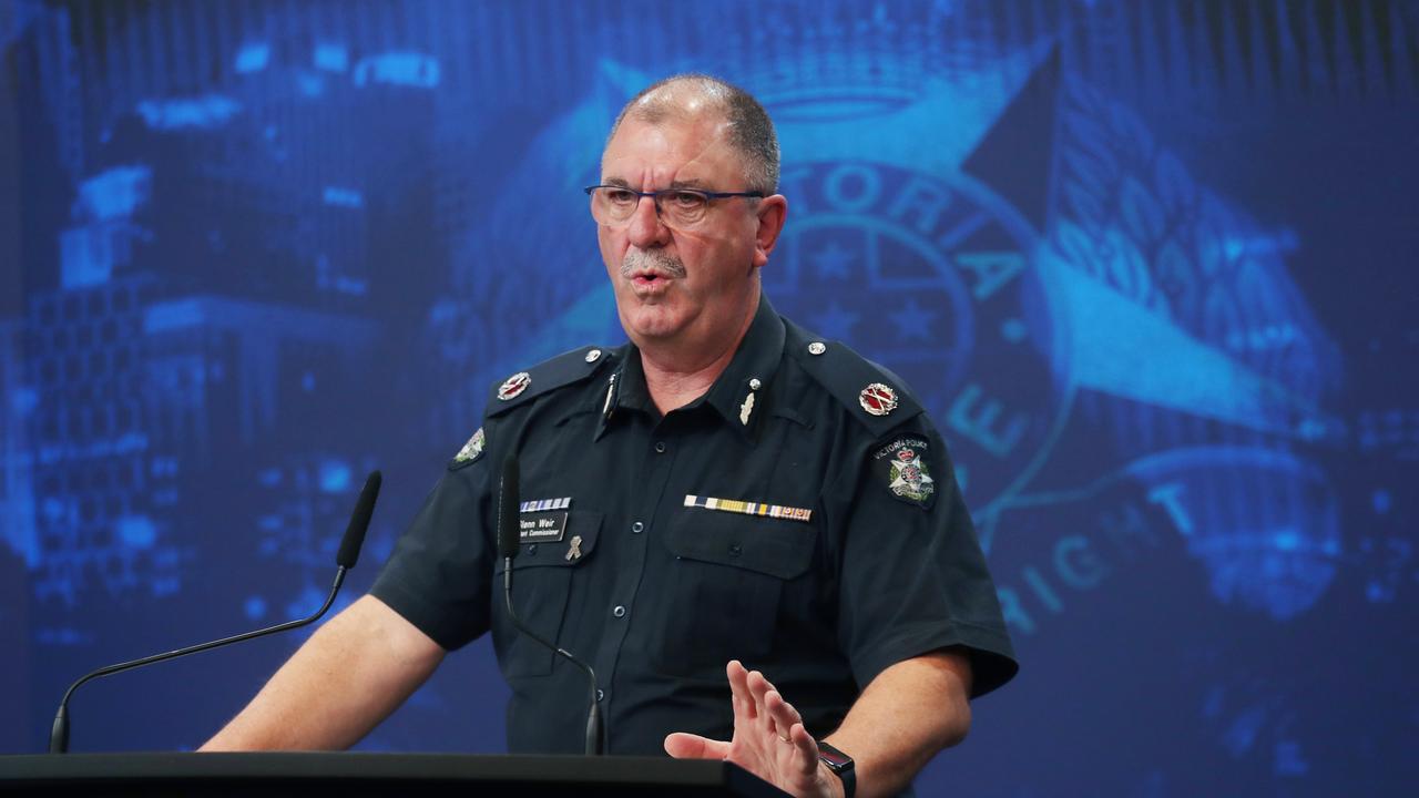 Road Policing Assistant Commissioner Glenn Weir last week made an urgent appeal to road users amid a concerning number of road fatalities in Victoria. Picture: NewsWire/ David Crosling