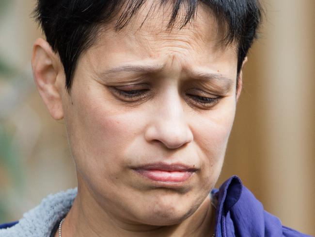 MELBOURNE, AUSTRALIA - NewsWire Photos APRIL 12, 2021: Mancy Gore was attacked during an aggravated carjacking at Kerry Road in Glen Waverley last month. She was held at knifepoint before being stabbed and dragged out of her vehicle. One person has been arrested and another suspect is still on the run. Picture: NCA NewsWire / Paul Jeffers