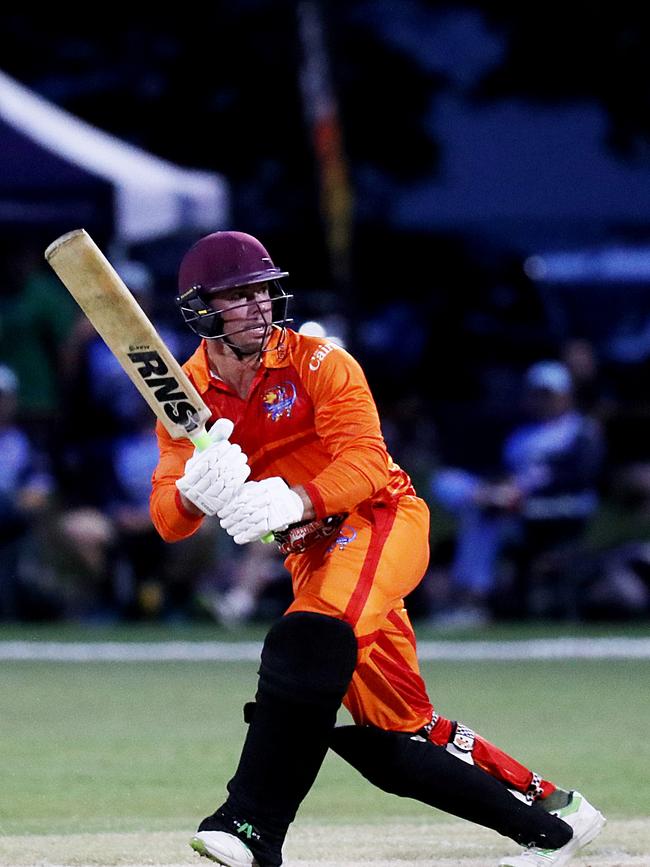 Barrier Reef Big Bash Game 1: Badgers v Hurricanes at Griffiths Park. Picture: Stewart McLean