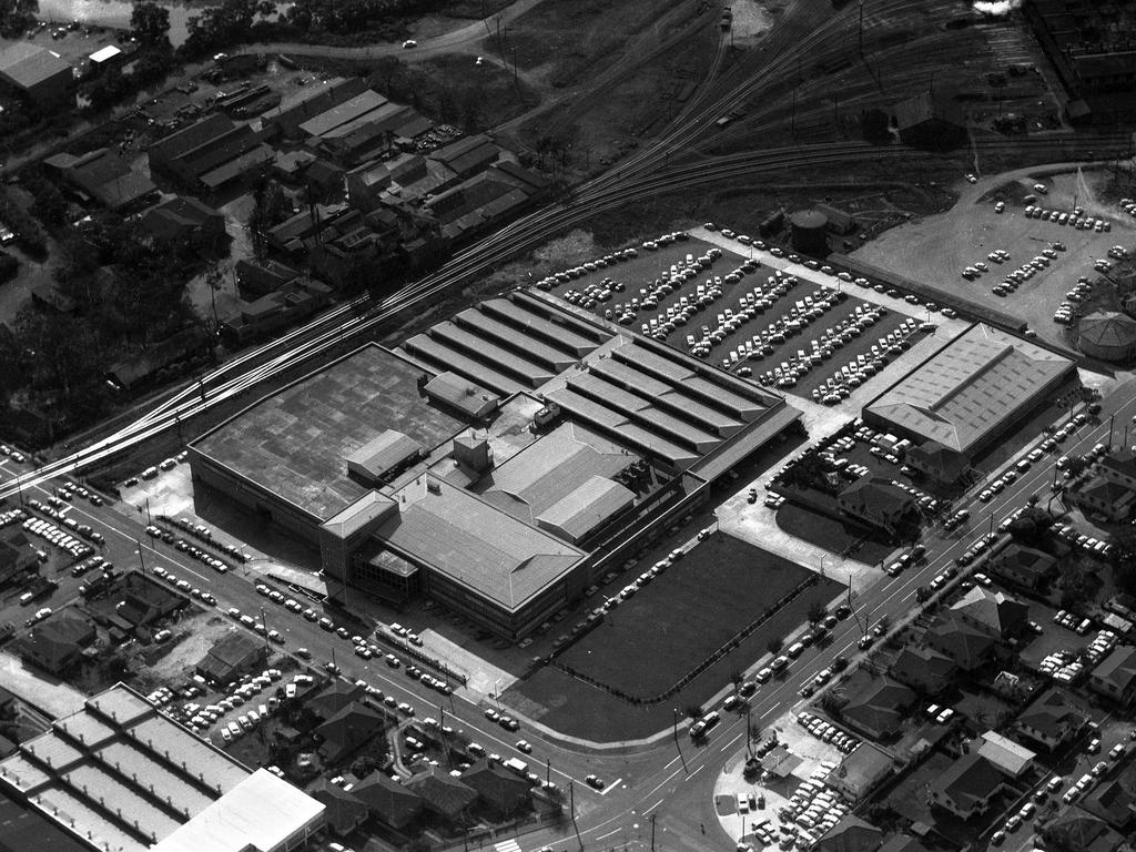 An aerial view of the 30,740 sqm site taken in 1969.