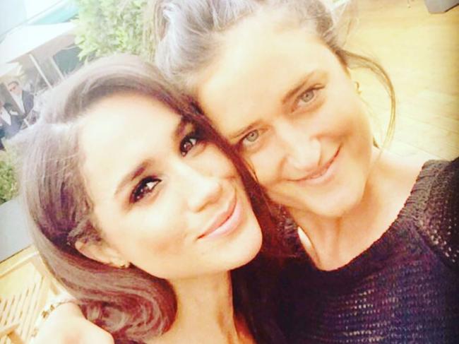 Meghan Markle and Violet Von Westenholz in 2016. Picture: Meghan Markle/Instagram.