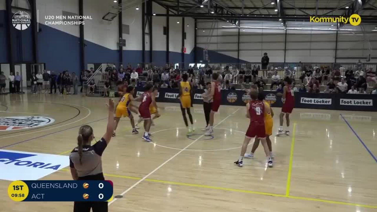 Replay: Queensland v Australian Capital Territory (U20 Men) - 2025 Basketball Australia U20's & Ivor Burge National Championships Day 2