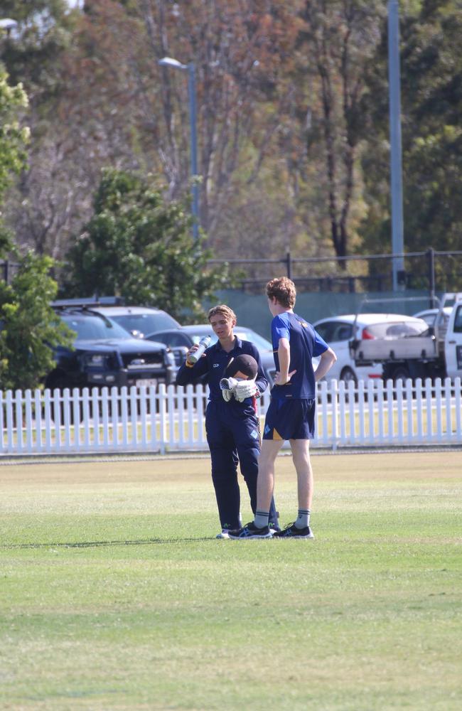 Taverners Queensland Boys Under 17 action between Norths and Redlands.