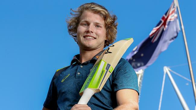 Australia are looking to the futue with the selection of 20-year-old Will Pucovski for the Test series against Sri Lanka. Picture: Ian Currie