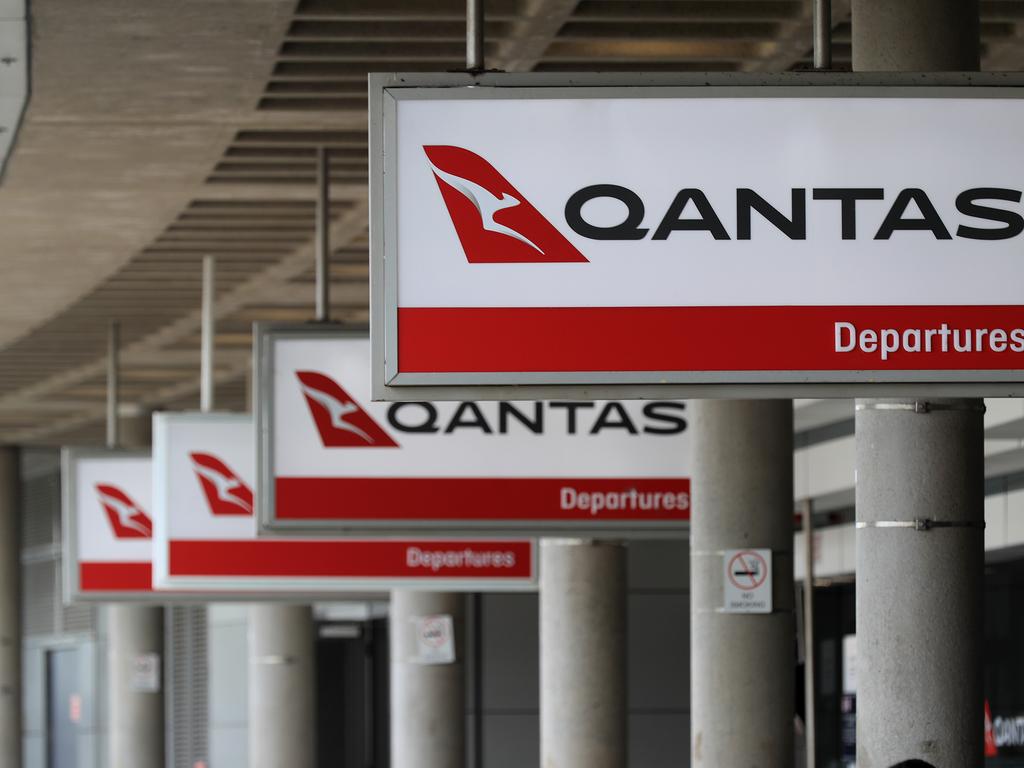 Qantas passengers will face differences to checking in pre-flight. Picture: Adam Head