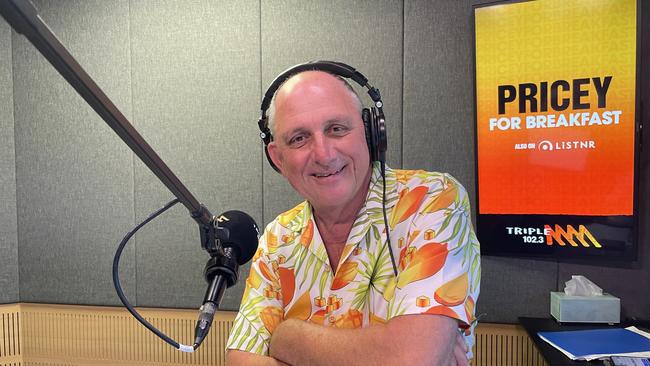 Townsville's iconic radio presenter Steve Price will end his five decade career on the airwaves at the end of the year. Picture: Leighton Smith.