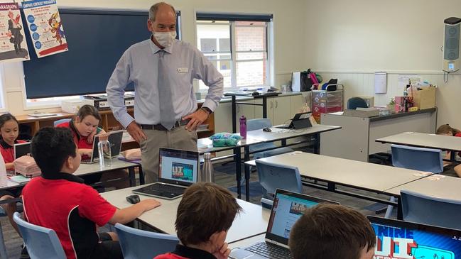 Our Lady of the Southern Cross College hard at work in the classroom.