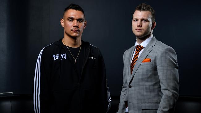 There’s no love lost between Tim Tszyu and Jeff Horn.