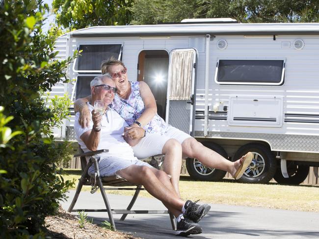 Halcyon Days profile photographs. David and Pam Slight enjoy caravanning. 08112019 - Picture: Renae Droop/RDW Photography