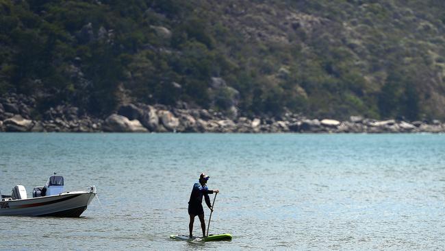 A paddle boarder at Magnetic Island. Travellers from all over the State will now be able to visit the jewel of the Townsville region. PICTURE: Matt Taylor.