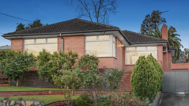 The three-bedroom house at 15 Cumberland Court, Forest Hill, is for sale for $990,000-$1.08m.