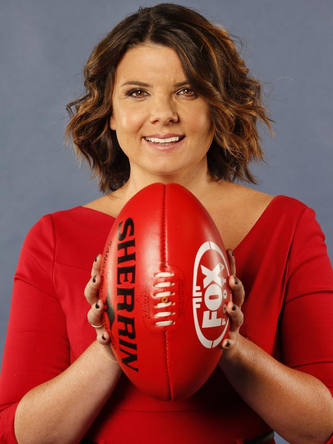 Fox commentator Kelli Underwood. Picture: David Caird