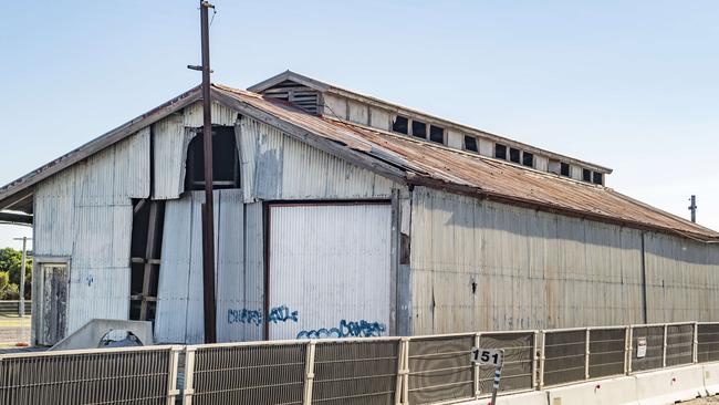 The fate of the Goods Shed at Euroa railway station hangs in the balance, as progress and preservation collide. Picture: Zoe Phillips