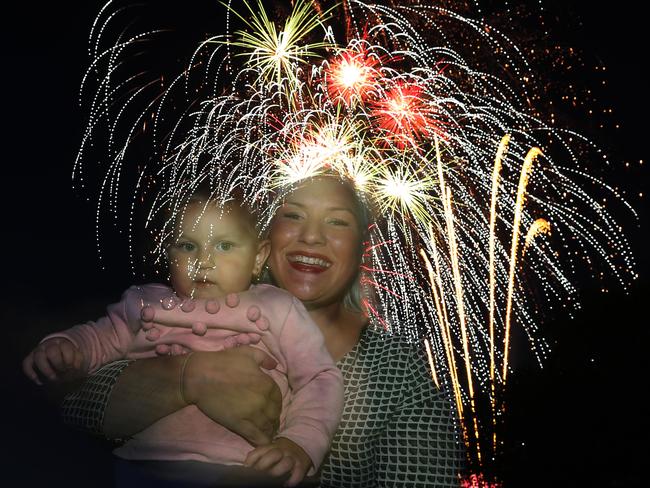 Jana Kassardjian with Alena, 1, from Narre Warren, Picture Yuri Kouzmin