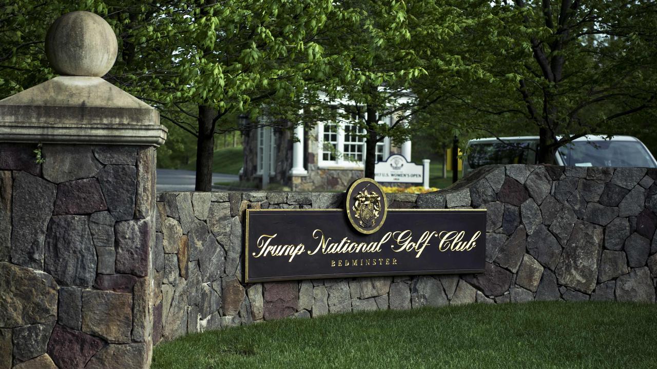 The PGA of America pulled the 2022 PGA Championship from the Trump Bedminster course, days after supporters of former president Donald Trump attacked the US Capitol. Picture: Brendan Smialowski/AFP