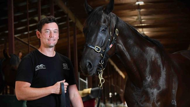 James Moore was the winner of the 2016 Macau Guineas (Listed, 1500m) with Kelowna Star. Picture: Patrick Woods.