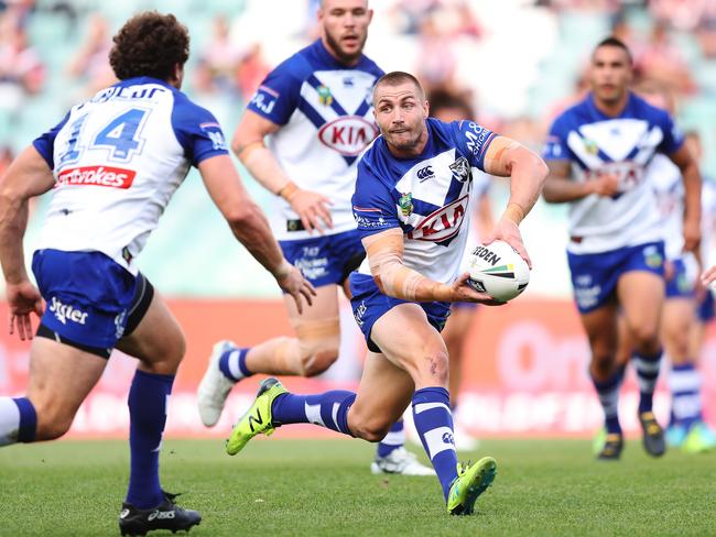 The Bulldogs should find conditions to suit against Penrith. Picture: Brett Costello