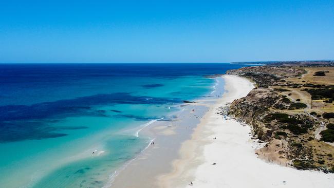 South Australia’s Port Willunga Beach on the Fleurieu Peninsula. Picture: iStock