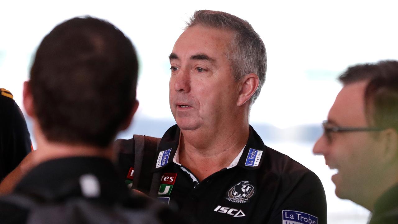Derek Hine is Collingwood’s national recruiting manager. Photo: Michael Willson/AFL Media/Getty Images.