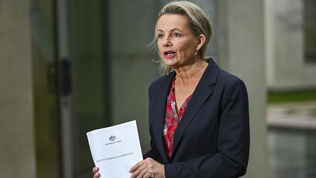 Deputy Opposition Leader Sussan Ley is challenging the PM to ‘step up’ on the issue of returning ISIS family members to Australia. Picture: NCA NewsWire / Martin Ollman