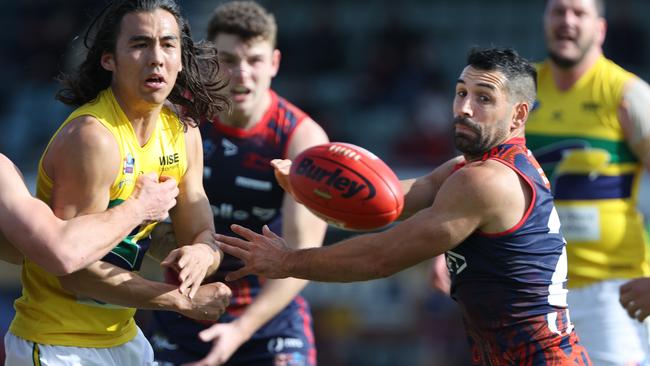 Paul Puopolo should be a livewire up front for Hope Valley. Picture: SANFL, David Mariuz