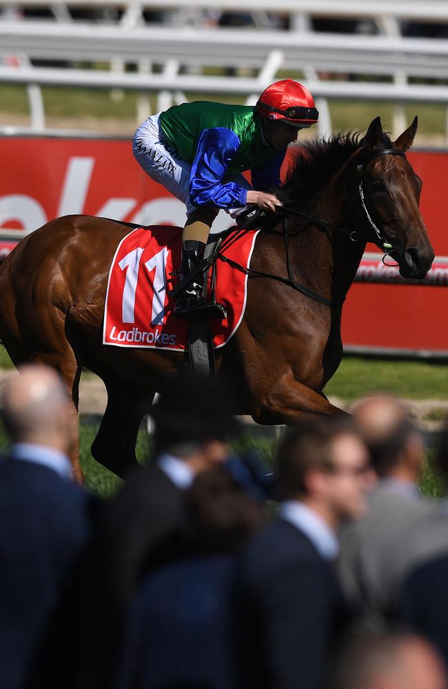 Murray Baker says Bonneval has been given the all clear by stewards to contest the Caulfield Cup. Picture: AAP