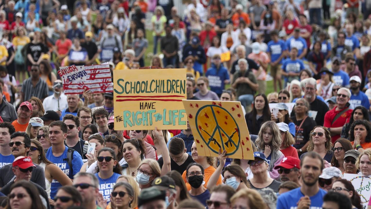 Thousands March To Demand Action On US Gun Law Reform | The Australian