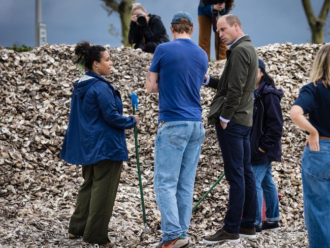 Prince William is in the US to promote the Earthshot Prize. Picture: AFP