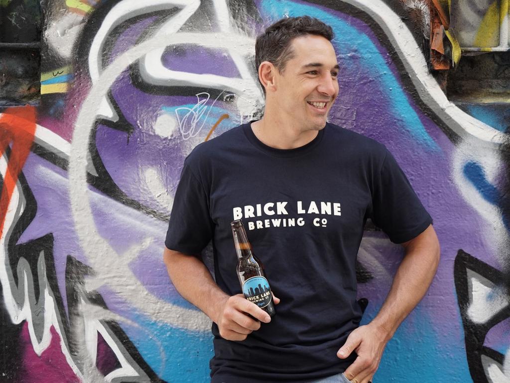 Billy Slater is a co-owner of Brick Lane Brewing Co. Picture: Supplied