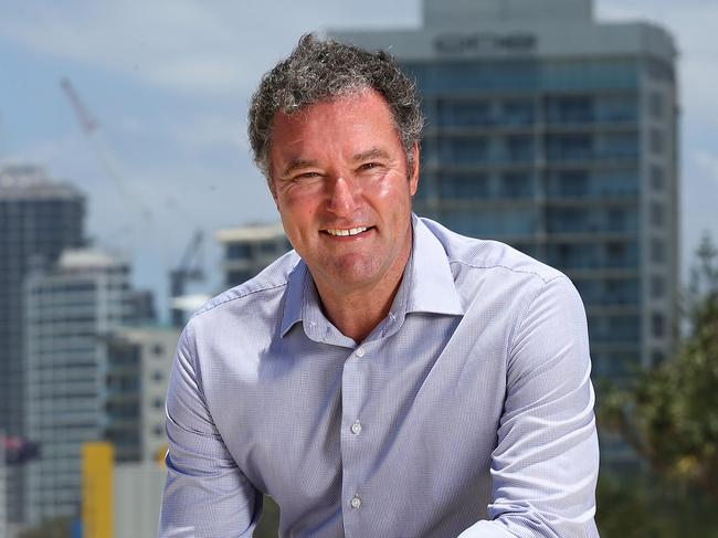 John Paul Langbroek has announced he will run for leadership of the LNP. Pictured at Surfers Paradise Beach. Pics Adam Head