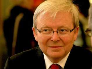 Survey reveals support for Kevin Rudd ahead of Monday's showdown. Picture: Blainey Woodham